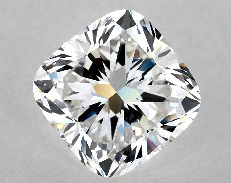 GIA 3.01 Carat E-VS2 Very Good Cut Cushion Modified Diamond